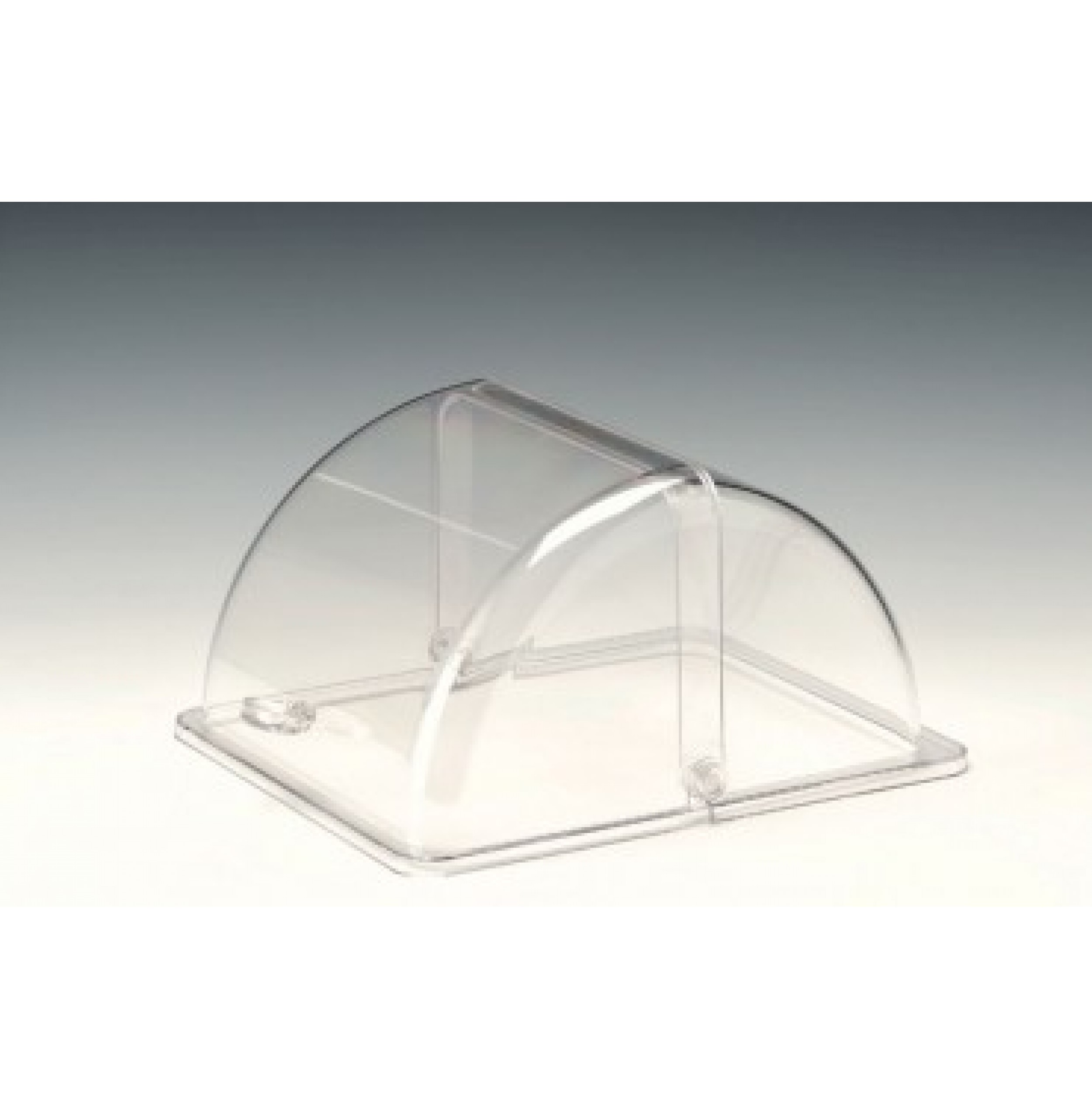POLYCARBONAT ROLLTOP KAPAK GN 1/2 27 X 33 Cm